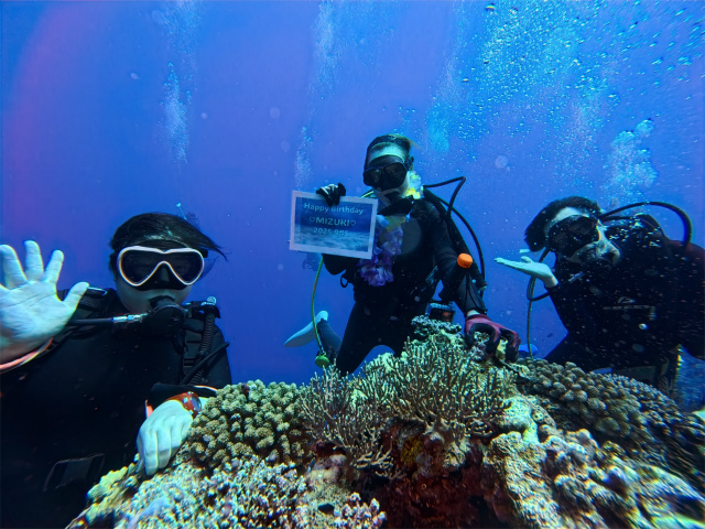 渡名喜・ダイビング