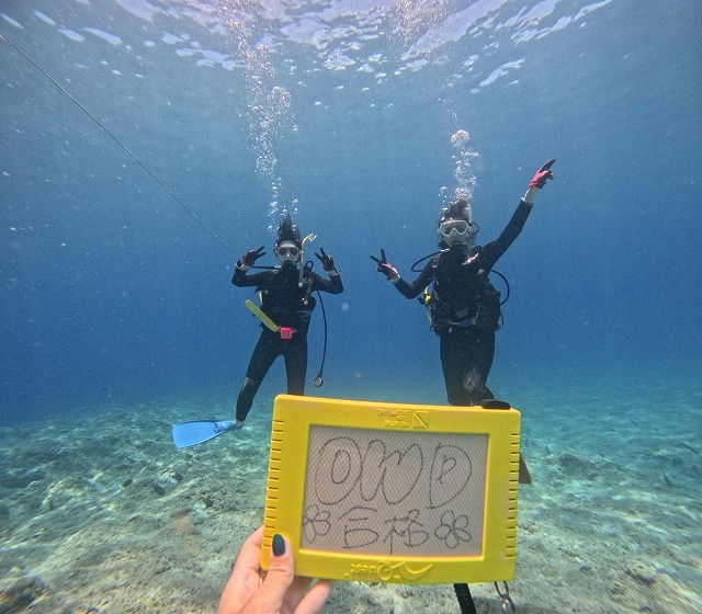 沖縄　ダイビング　慶良間　自社船