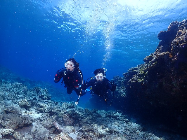 沖縄　ダイビング　慶良間　自社船