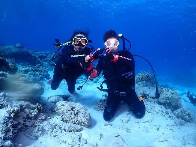沖縄　ダイビング　慶良間　自社船