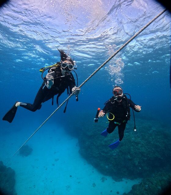 沖縄　ダイビング　慶良間　自社船