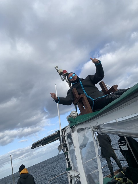 沖縄　ダイビング　ホエールスイム　自社船