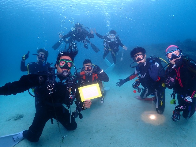 沖縄　ダイビング　北部　ゴリチョ