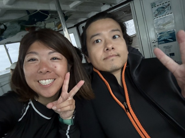 沖縄　ダイビング　ホエールスイム　自社船