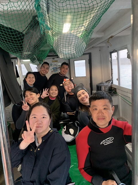 沖縄　ダイビング　ホエールスイム　自社船