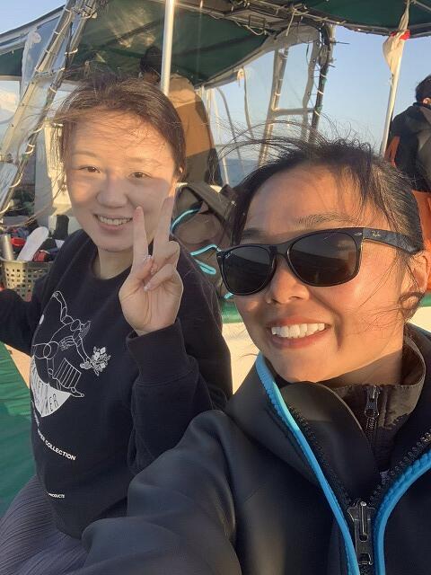 沖縄　ダイビング　ホエールスイム　自社船