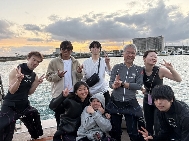 沖縄　ダイビング　ホエールスイム　自社船