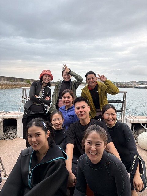 沖縄　ダイビング　ホエールスイム　自社船