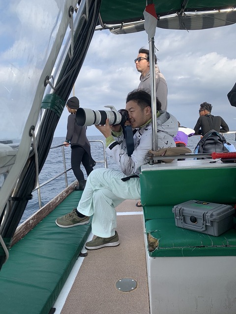 沖縄　ダイビング　ホエールスイム　自社船