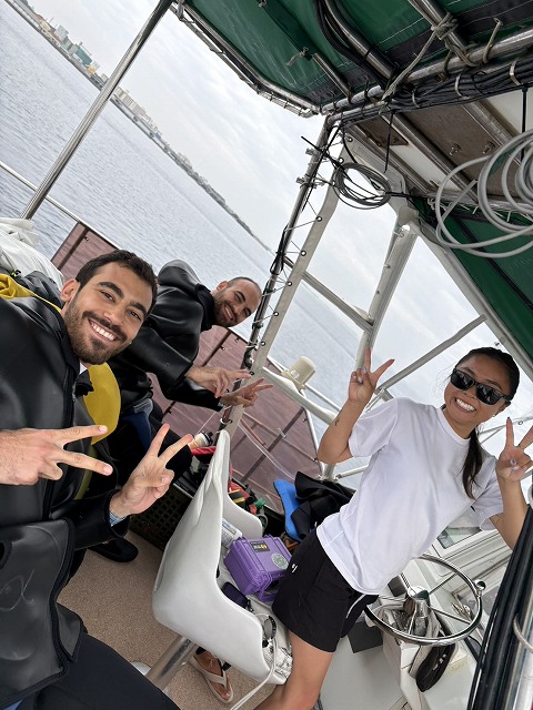 沖縄　ダイビング　慶良間　自社船