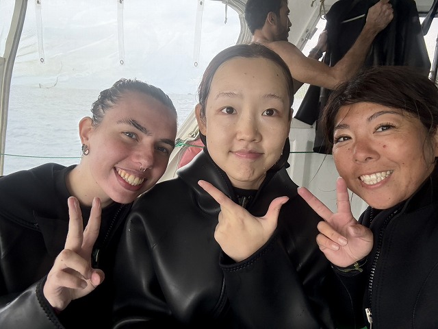 沖縄　ダイビング　慶良間　自社船