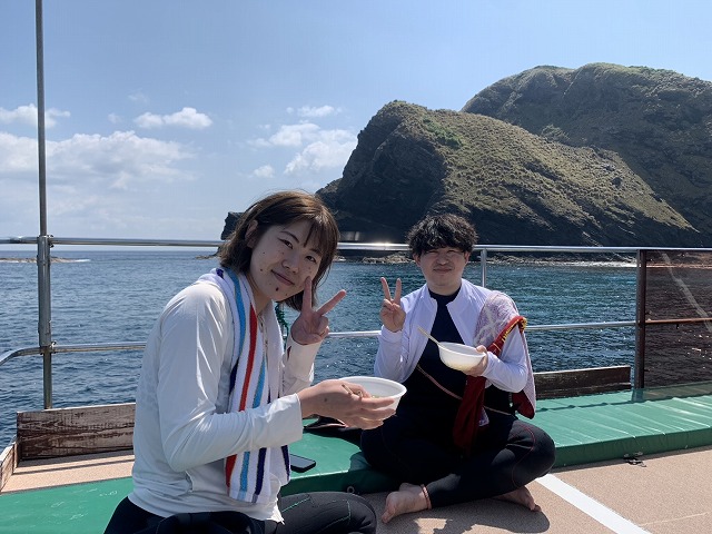 沖縄　ダイビング　慶良間　自社船