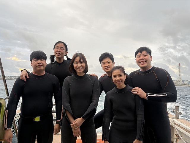 沖縄　ダイビング　ホエールスイム　自社船