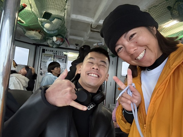 沖縄　ダイビング　ホエールスイム　自社船