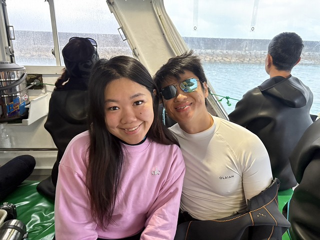 沖縄　ダイビング　ホエールスイム　自社船