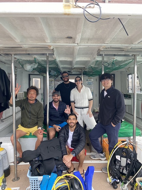 沖縄　ダイビング　慶良間　自社船