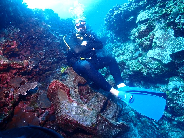 沖縄　ダイビング　慶良間　自社船