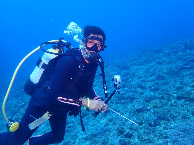 沖縄　ダイビング　慶良間　自社船