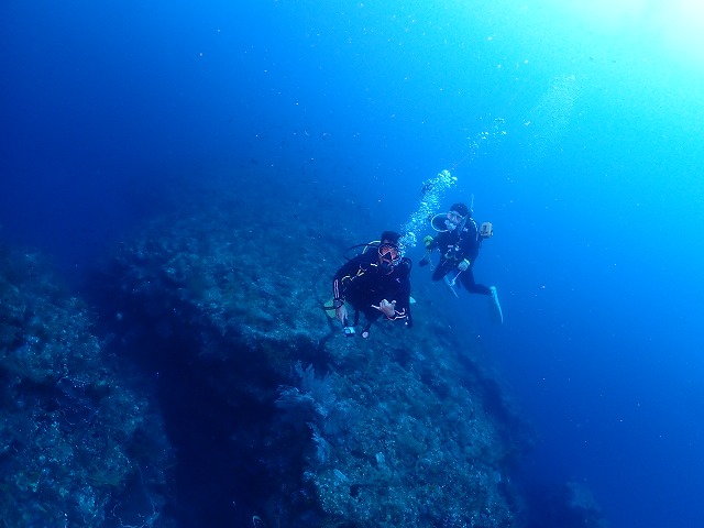 沖縄　ダイビング　慶良間　自社船