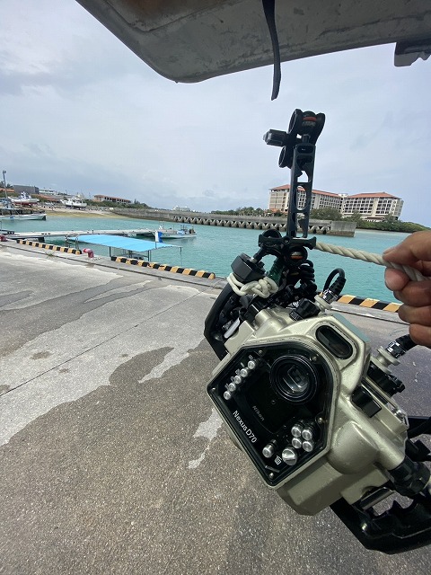 沖縄　ダイビング　万座　自社船